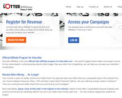 thelotter affiliates review|Comparing Lottery Agents Affiliate Programs .